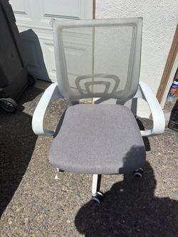 White office chair