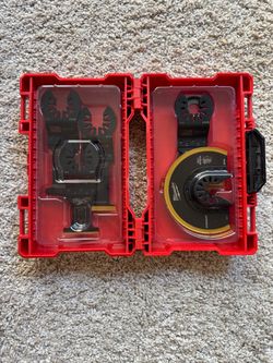 MILWAUKEE Oscillating Tool Blade Set: 9 Blades, Round/Straight, Universal
