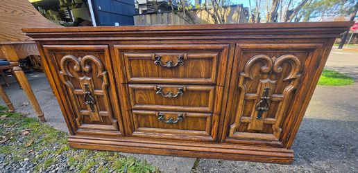 Vintage lowboy dresser or sideboard