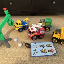 (like New)Nikko Toys Machine Maker Construction Mega City Service Team/boy Toys/kid Toys