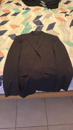 Full black suit