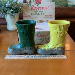 Set Of 2 Boot Planters