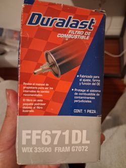 Toyota gas filter