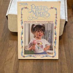 1996 Precious Moments Iron On Transfers Like New