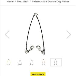 Double Dog Leash -NEW
