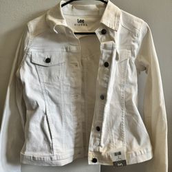 White Denim Lee Jacket - Women’s Small