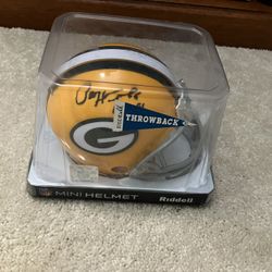 Paul Hornung Signed Mini Helmet 