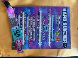 Hard Summer Ticket