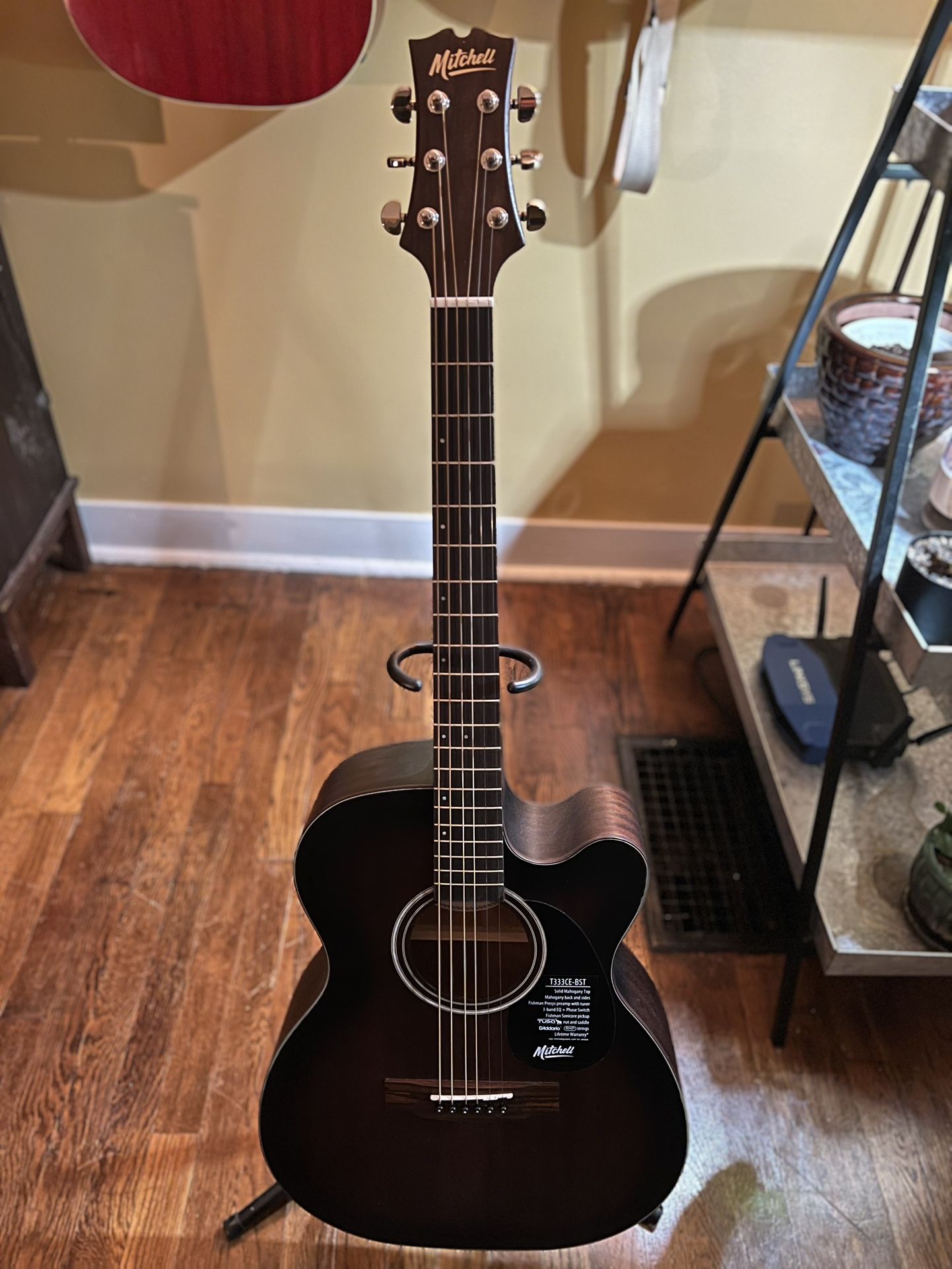 Mitchell T333CE-BST Mahogany Acoustic-Electric Guitar - New in Box