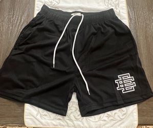 Eric Emanuel Black Mesh shorts size L