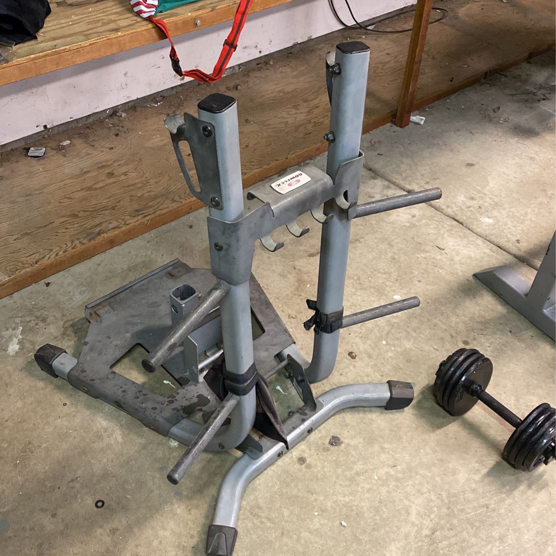 Bow flex Heavy Duty Tree weight Stand For Plates & accessory
