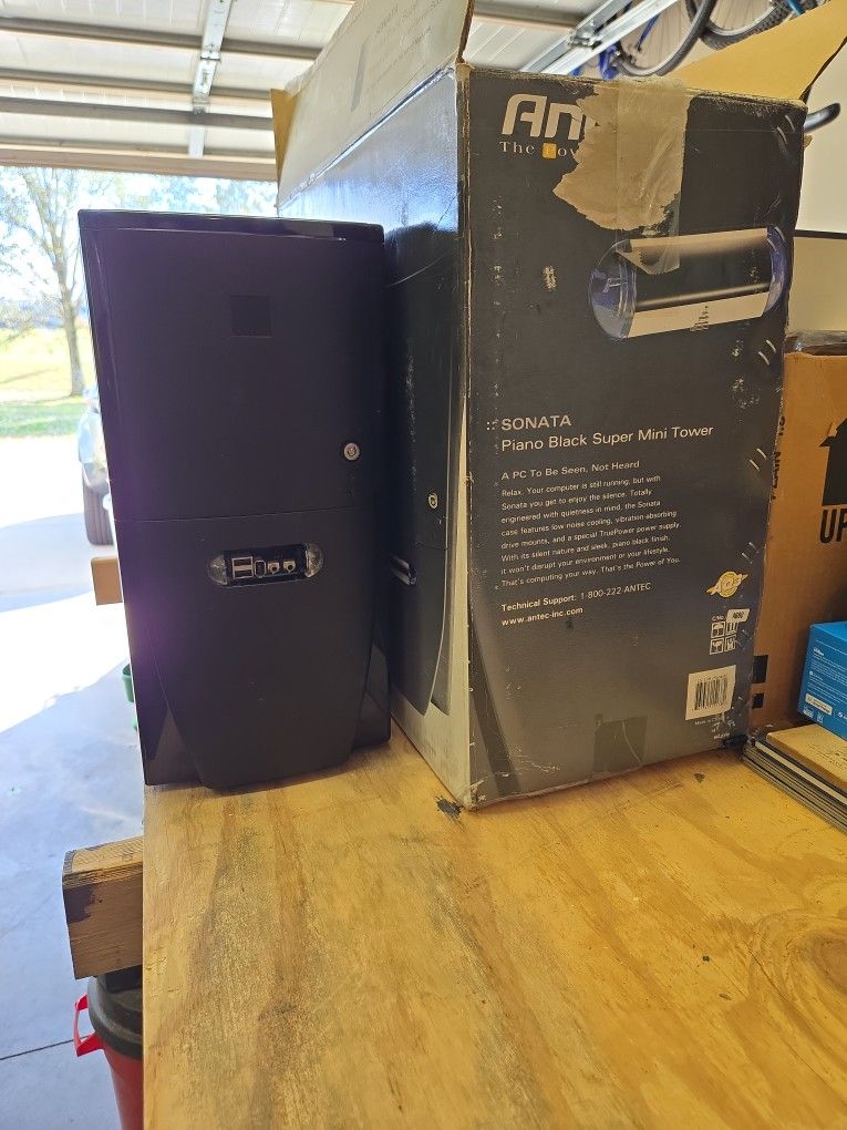 Black Antec ATX Computer Case