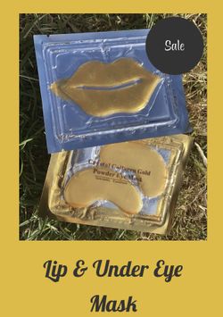 Lip and under eye mask