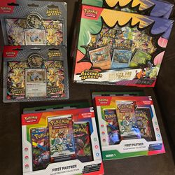 Ascended heroes and first partner collections