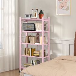 New Metal Shelving, Pink