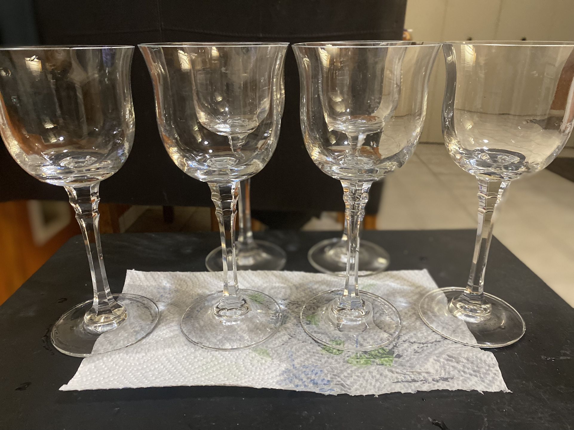 Vintage Mikasa Stemware Crystal 