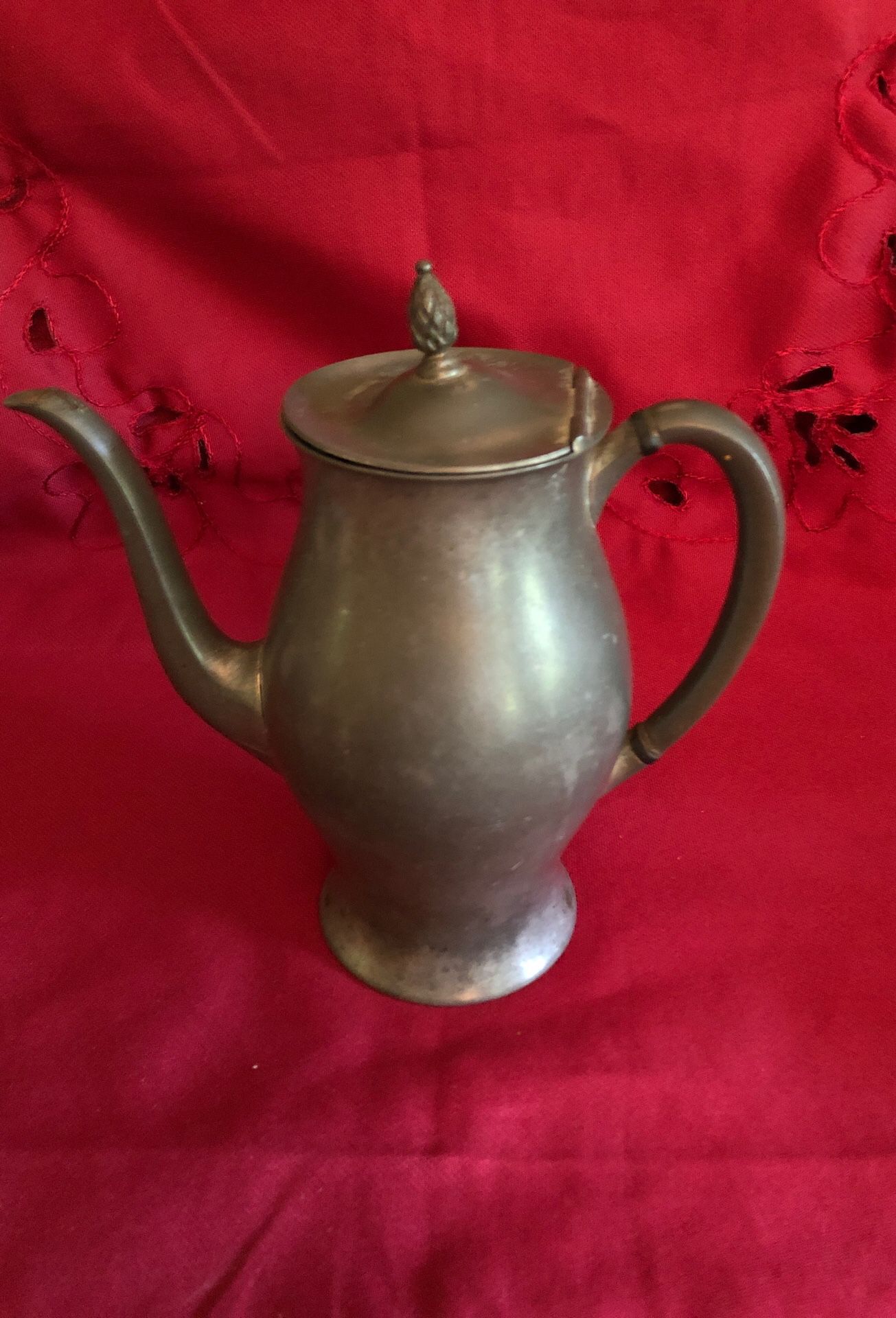 Pewter Antique Coffee Pot