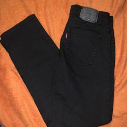 LEVIS BLACK JEANS W27 L27