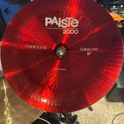 Paiste 2000 Color sound 18” China Cymbal