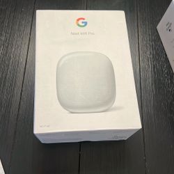 Google Nest WIFI pro 6E