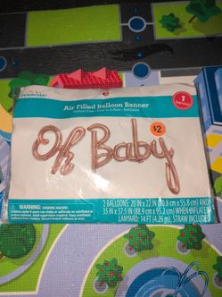 Oh Baby balloon