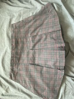 Plaid Skirt