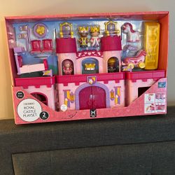 16 Piece Royal Castle Set - Girls Toy - New