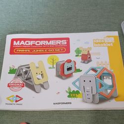 Magformers Animal Jungle Magnet Tile Set