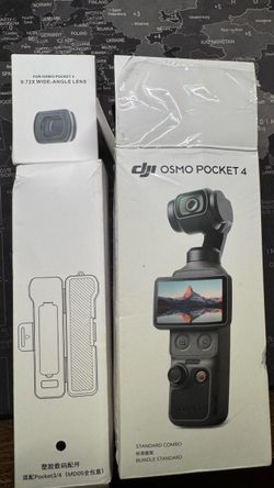 BNIB DJI Osmo Pocket 4 Standard Combo with extras
