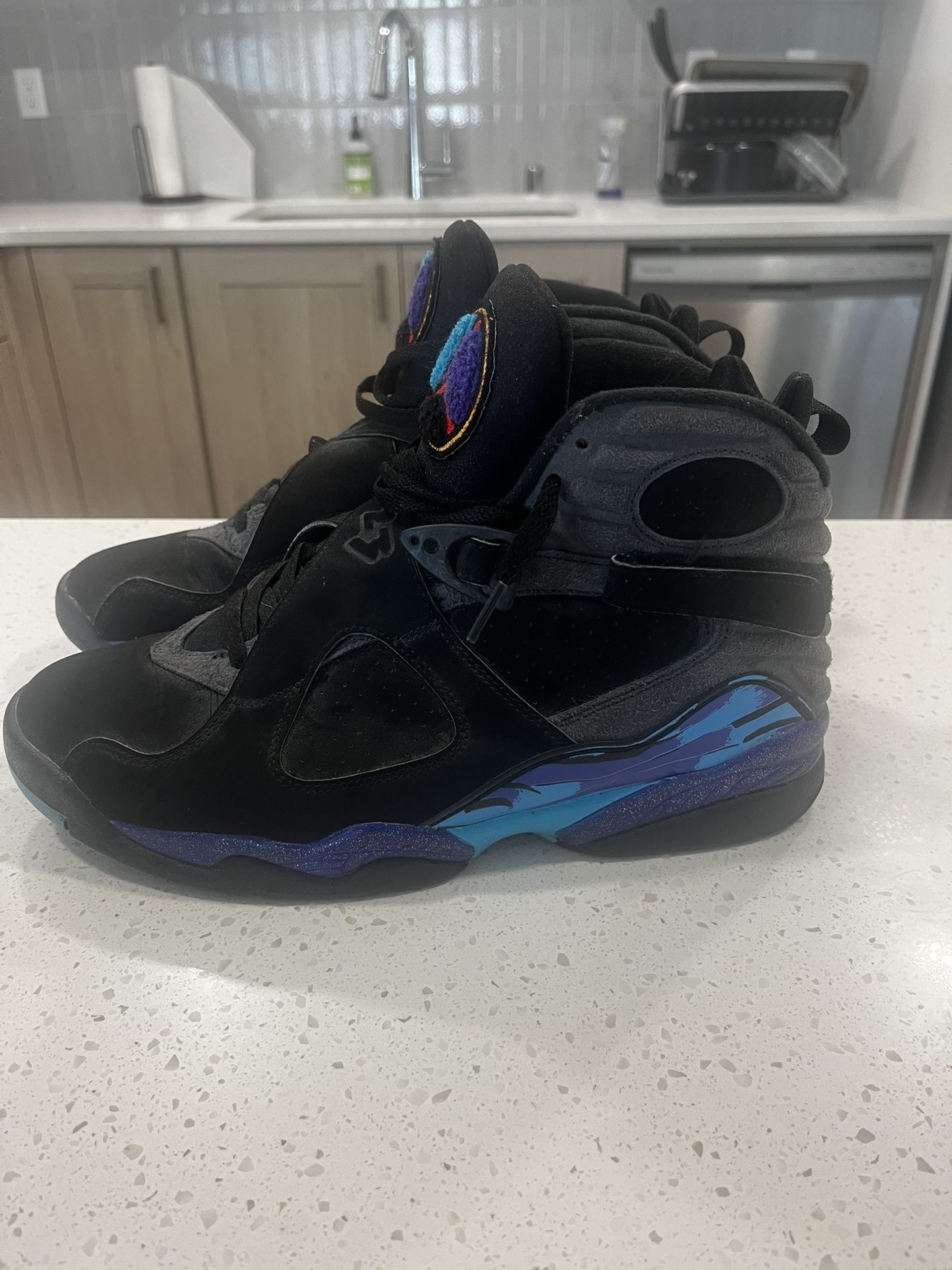 Jordan Aqua 8’s