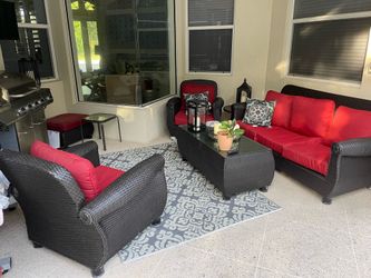 Outdoor patio set