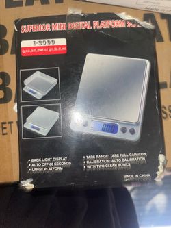 Superior Mini Digital Platform Scale I-2000