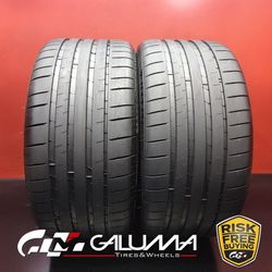 Set of 2 Tires LikeNEW Michelin Pilot Sport 4S (Acoustic) K1 XL 315/30ZR23 96411