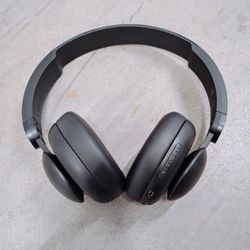 onn. Wireless Bluetooth on-Ear Headphones, Black