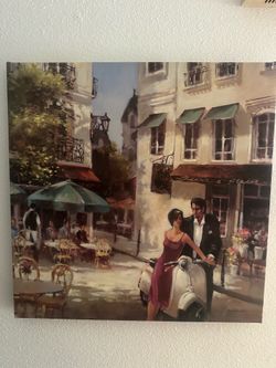 Art European Romance 23.5” x 23.5”