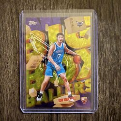 Kon Knueppel RC Rookie Topps Chrome Big Box Ballers Insert Card #BB-4