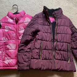 Girls 10-12 winter sweaters and jackets