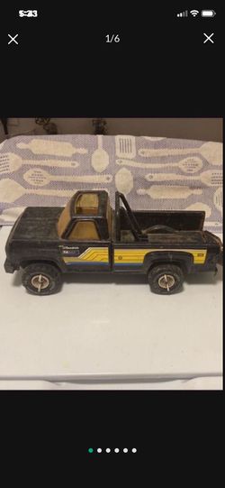 Vintage Tonka BF Goodrich T/A All Metal Pickup Truck Toy With XR-101 Removable Wheels