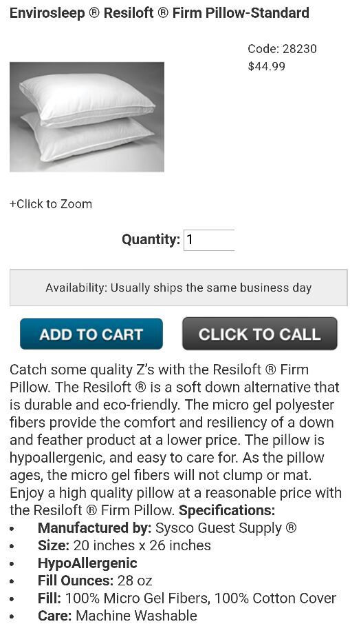 Resiloft envirosleep sales