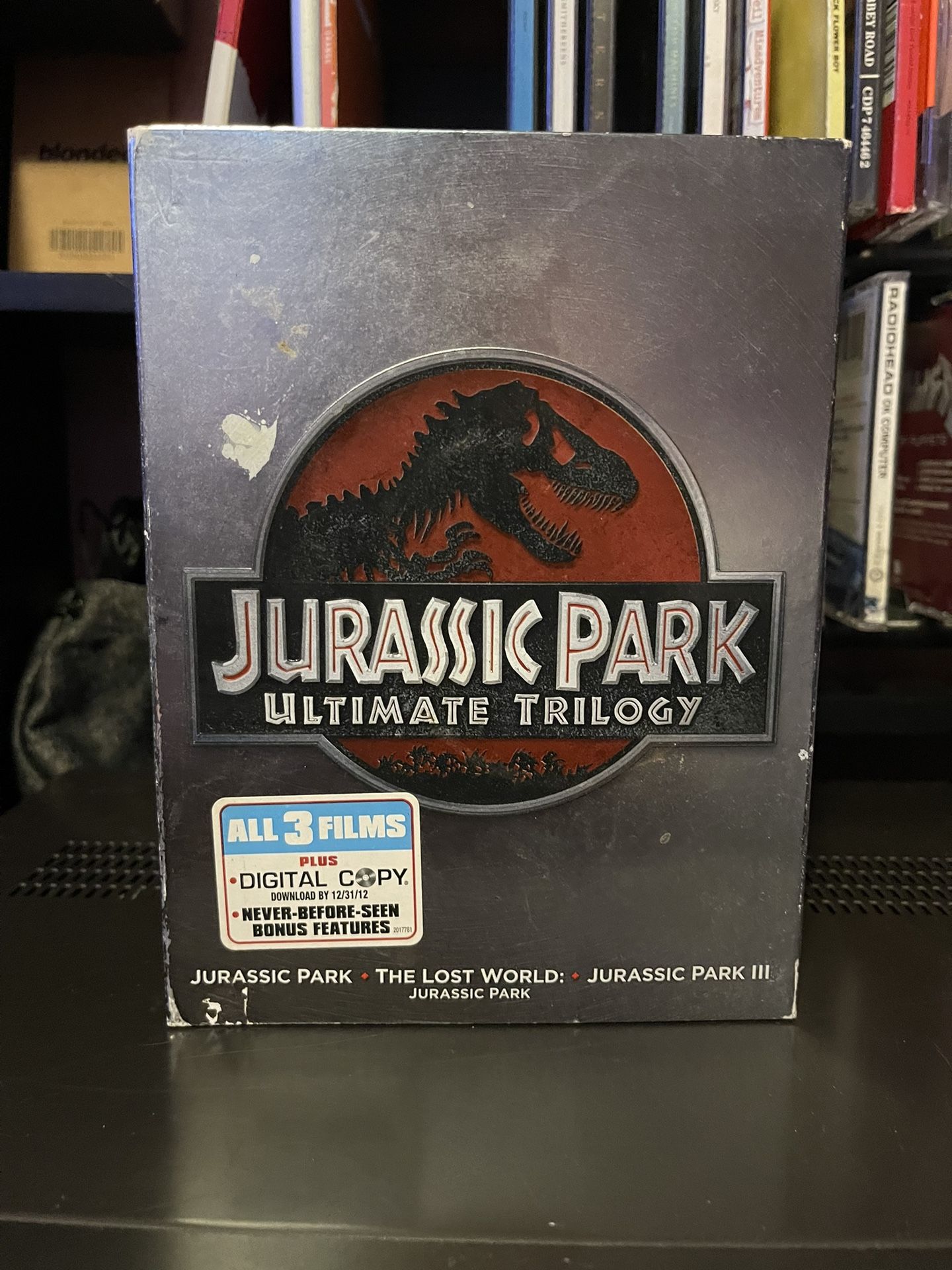Jurassic Park Trilogy Dvd Set (Great Condition)