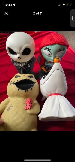 Nightmare before Christmas (Set of 4) piggy banks