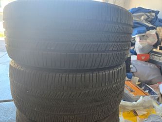 Two Goodyear tires 255/45/20
