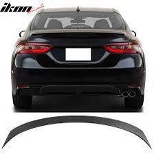 Lip Spoiler Attachment For Vehicles, Matte Black, New