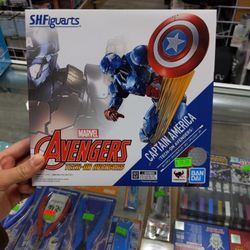 S.H. Figuarts Tech-On Avengers Captain America Action Figure