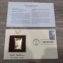 Postal Commemorative Society Gold Stamp Replicas of United States Stamps