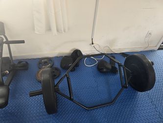 Olympic size Trap Bar clean