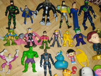 Mix Of Collections Toys Marvel N DC Toys