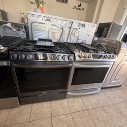 LG SLIDE IN OVEN NO CREDIT NEEDED