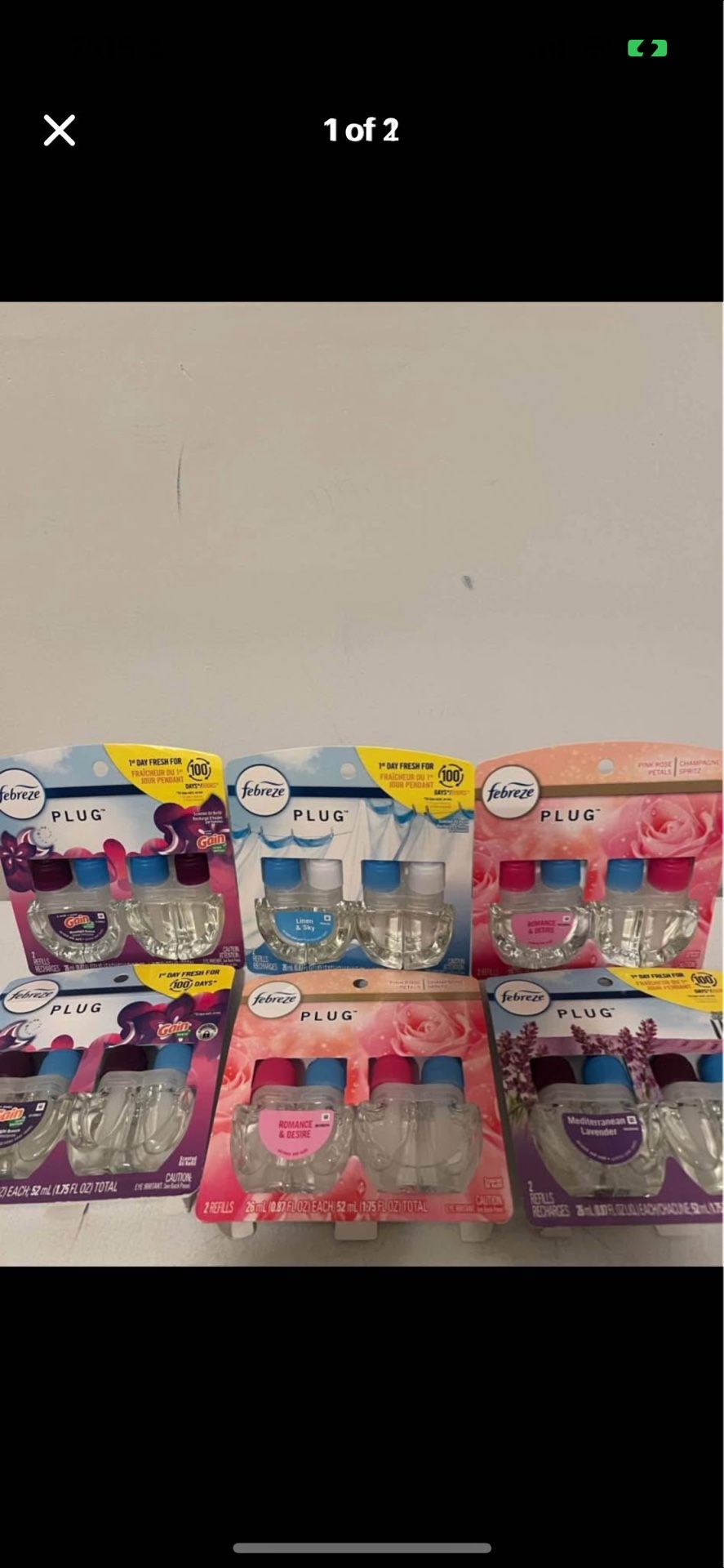 Febreeze Plug Refill $9 Each