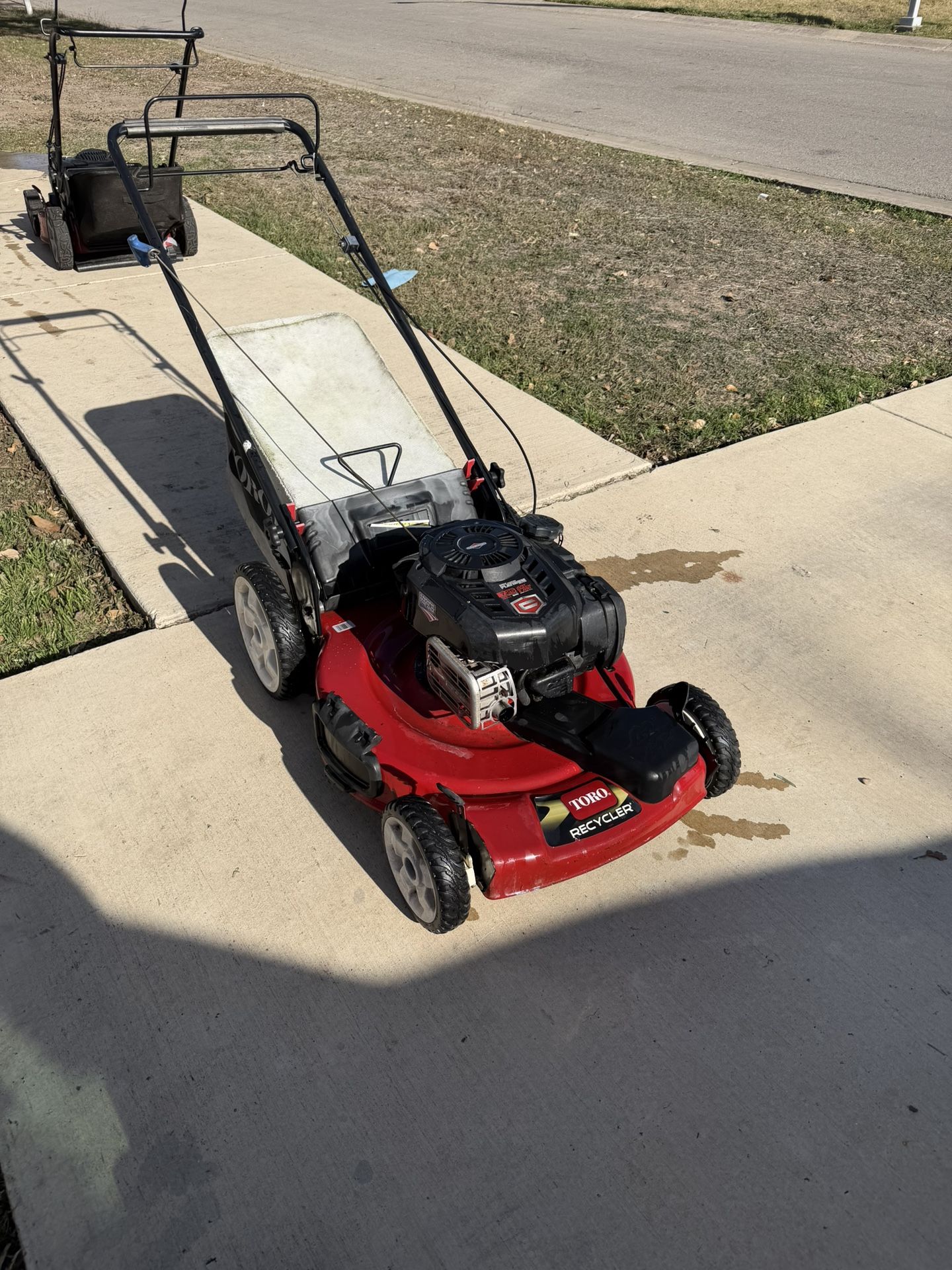 Toto Self Propelled Lawnmower With Bag
